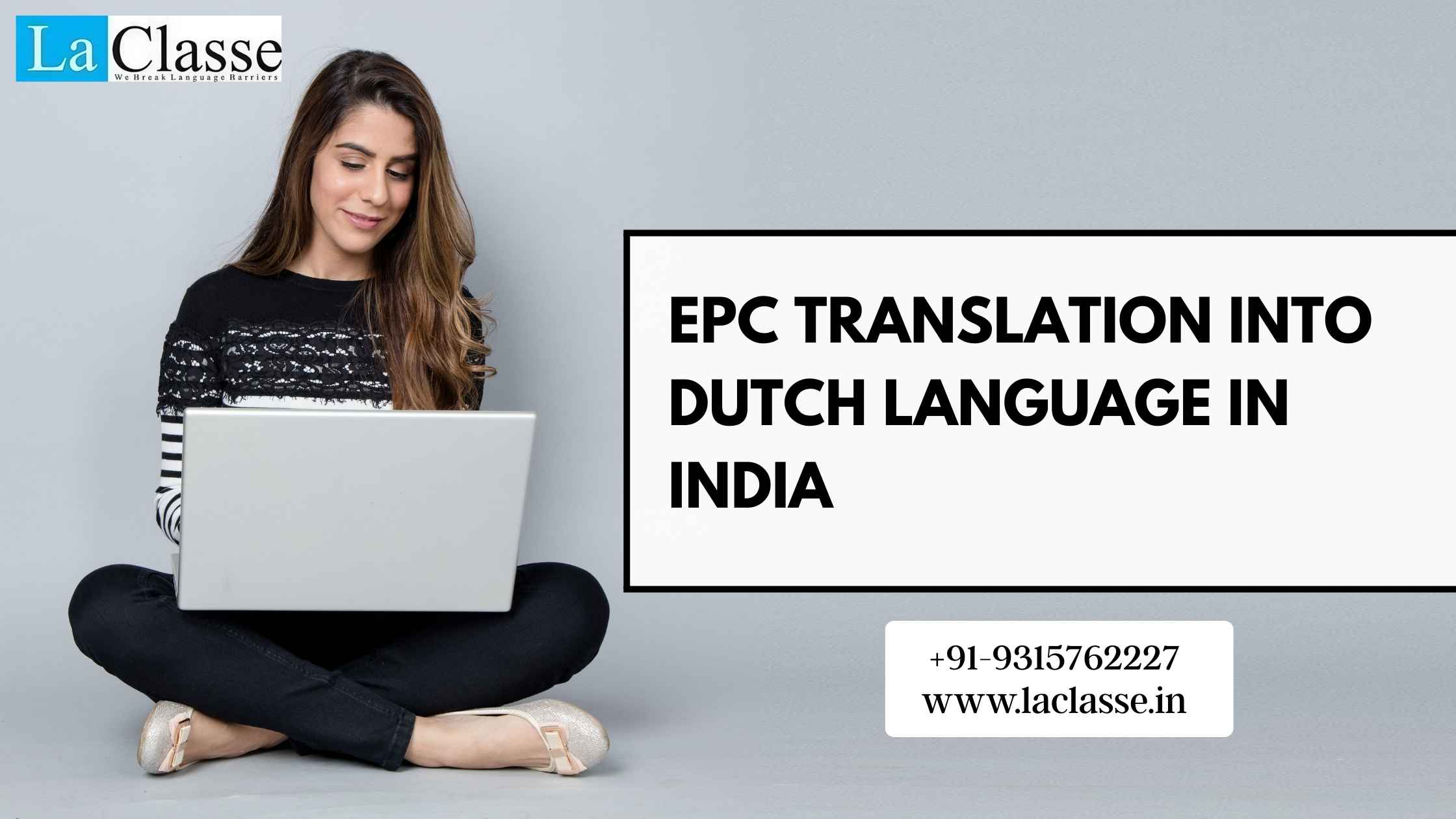 EPC Translation into Dutch Language in India
